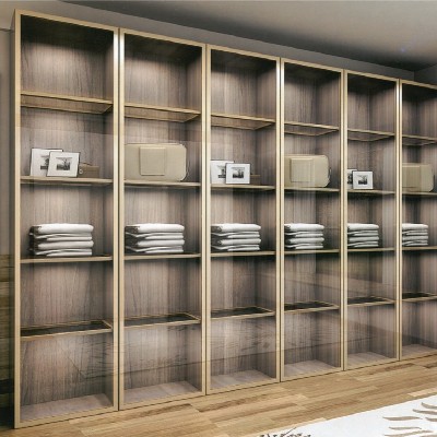 簡約鈦金不銹鋼衣柜